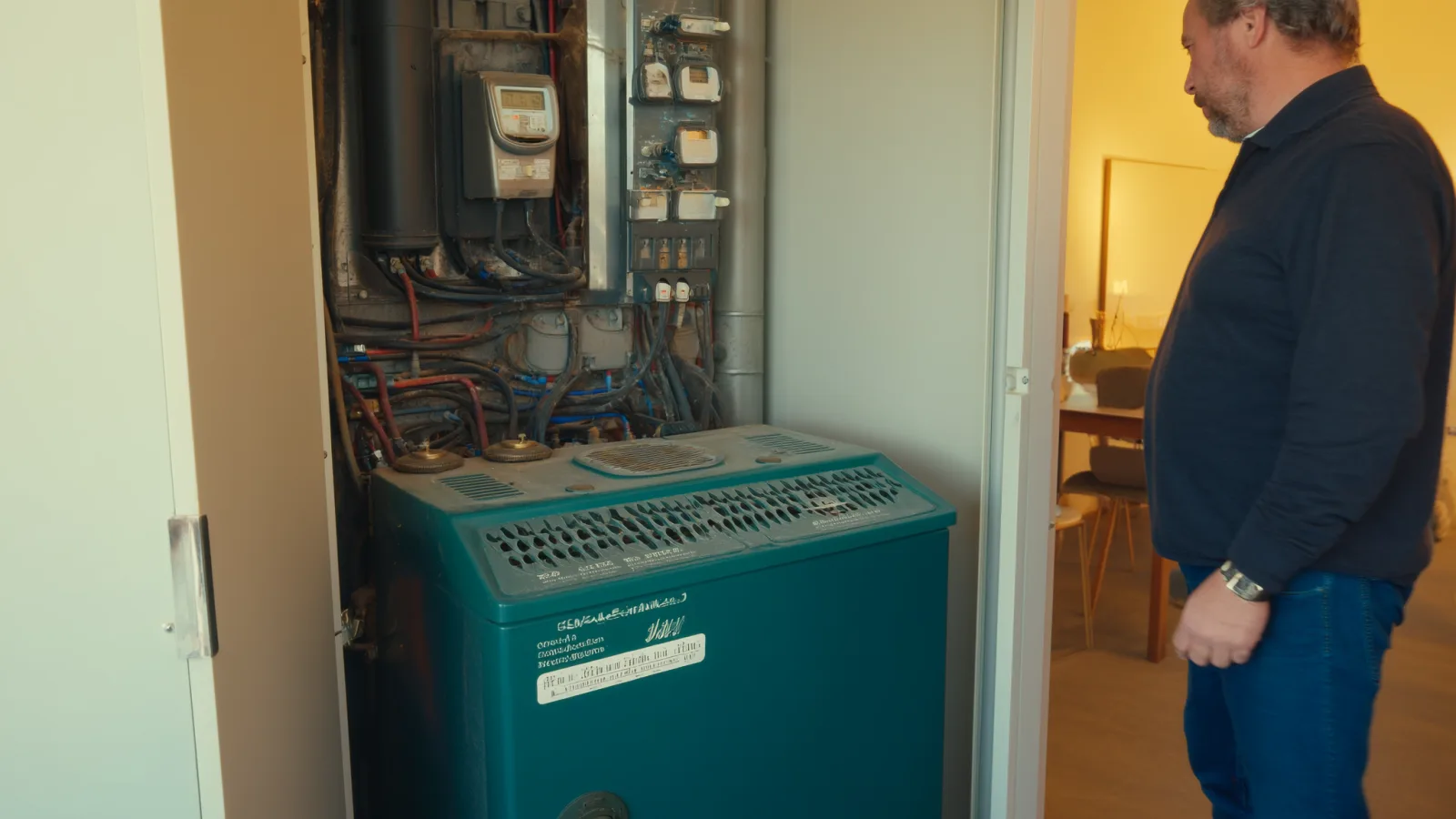 Aggregaat aansluiten CV-pomp bij stroomstoring