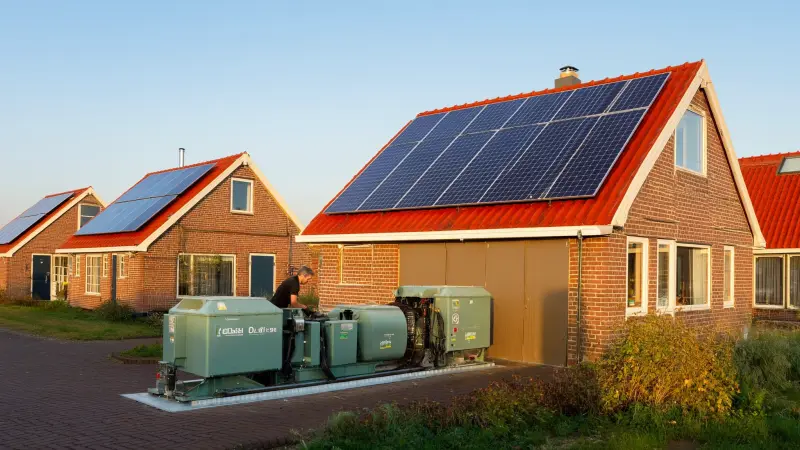 Aggregaat aansluiten warmtepomp zonnepanelen: gids